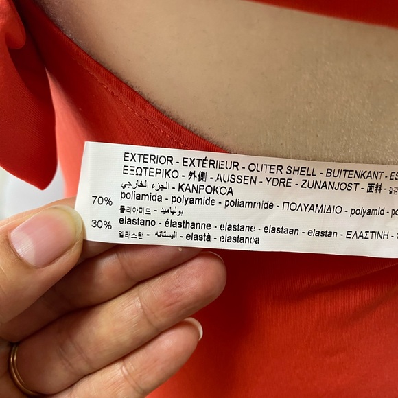 ZARA WOMEN’S ORANGE BODYSUIT SIZE S - Picture 6 of 7